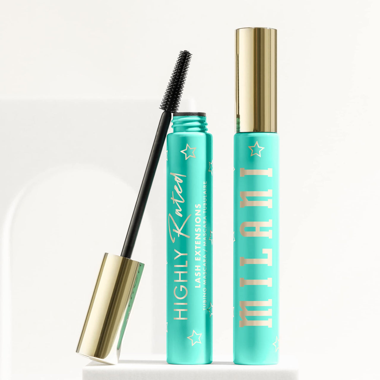 Milani Tubing Mascara, Highly Rated Lash Extensions Tubing Mascara Black for Added Length and Lift, Shea Butter to Nourish and Condition Lashes, Viral Tik Tok Products - 2 pack