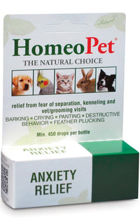 Thumbnail for HomeoPet Anxiety Relief, 15 Milliliters, Natural Pet Calming Product