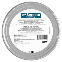 Thumbnail for Seresto Small Dog Vet-Recommended Flea & Tick Treatment & Prevention Collar for Dogs Under 18 lbs. | 8 Months Protection