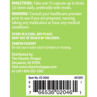 Thumbnail for The Vitamin Shoppe Hawthorn Berries 565MG (Crataeguys Oxyacantha), Powerful Antioxidant That Supports Cardiovascular Health, Supports Cellular Health (100 Capsules)