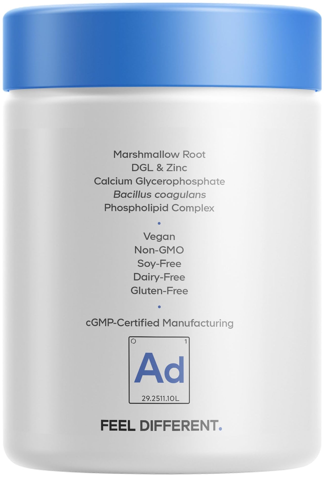 Codeage Acid Defense+ Supplement - Marshmallow Root, DGL Licorice, Aloe Vera, Probiotics, Alginic Acid, Zinc-L-Carnosine, Mastic Gum, Okra Fruit - Digestion Support - Non-GMO - 90 Capsules