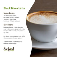 Thumbnail for Sunfoods Superfoods Organic Black Maca Powder - Black Maca Root Powder, Black Maca Root for Men & Women, Peruvian, Raw, Vegan, Premium Black Maca Powder - 4 oz Bag