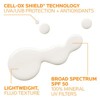 Thumbnail for La Roche-Posay Anthelios Mineral Ultra-Light Face Sunscreen SPF 50, Zinc Oxide Sunscreen for Face, 100% Mineral Sunblock, Oil Free for Sensitive Skin, Daily Sun Protection
