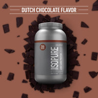 Thumbnail for Isopure Dutch Chocolate Whey Isolate Protein Powder with Vitamin C & Zinc for Immune Support, 25g Protein, Low Carb & Keto Friendly, 41 Servings, 3 Pounds (Pack of 1) (Packaging May Vary)