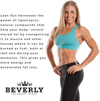 Thumbnail for Beverly International Lean Out 120 caps. Fat Burner with Metabolic Support. Lipotropics. Choline, Carnitine, Chromium. Stimulant-Free Belly Fat Burner. Get Leaner. Use AM & PM, Stackable Diet Pills.