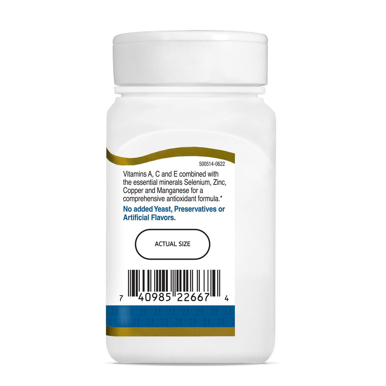 21st Century Ace Antioxidant Tablets, 75Count