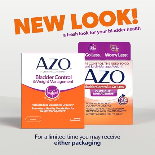 Image 2 of AZO Bladder Control with Go-Less & Weight Management Supplement 48 Capsules