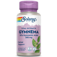 Thumbnail for SOLARAY Guaranteed Potency Gymnema Leaf Extract | Veg Cap | 385mg | 60ct