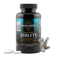 Thumbnail for BUCKLEBURY Micronized Zeolite Capsules - Mineral Zeolite Detox for Adults - Supports Immune System, Metabolism & Digestive Health - Advanced Formula for Men & Women - 90 Vegan Capsules