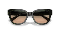 Thumbnail for COACH Sunglasses HC 8379 U 578413 Cl920 Emerald Pearl Signature