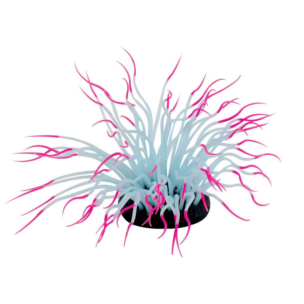 Penn-Plax Aqua-Plants Artificial Soft Silicone Sea Anemone Aquarium Plant Pink,  One Size by Penn Plax