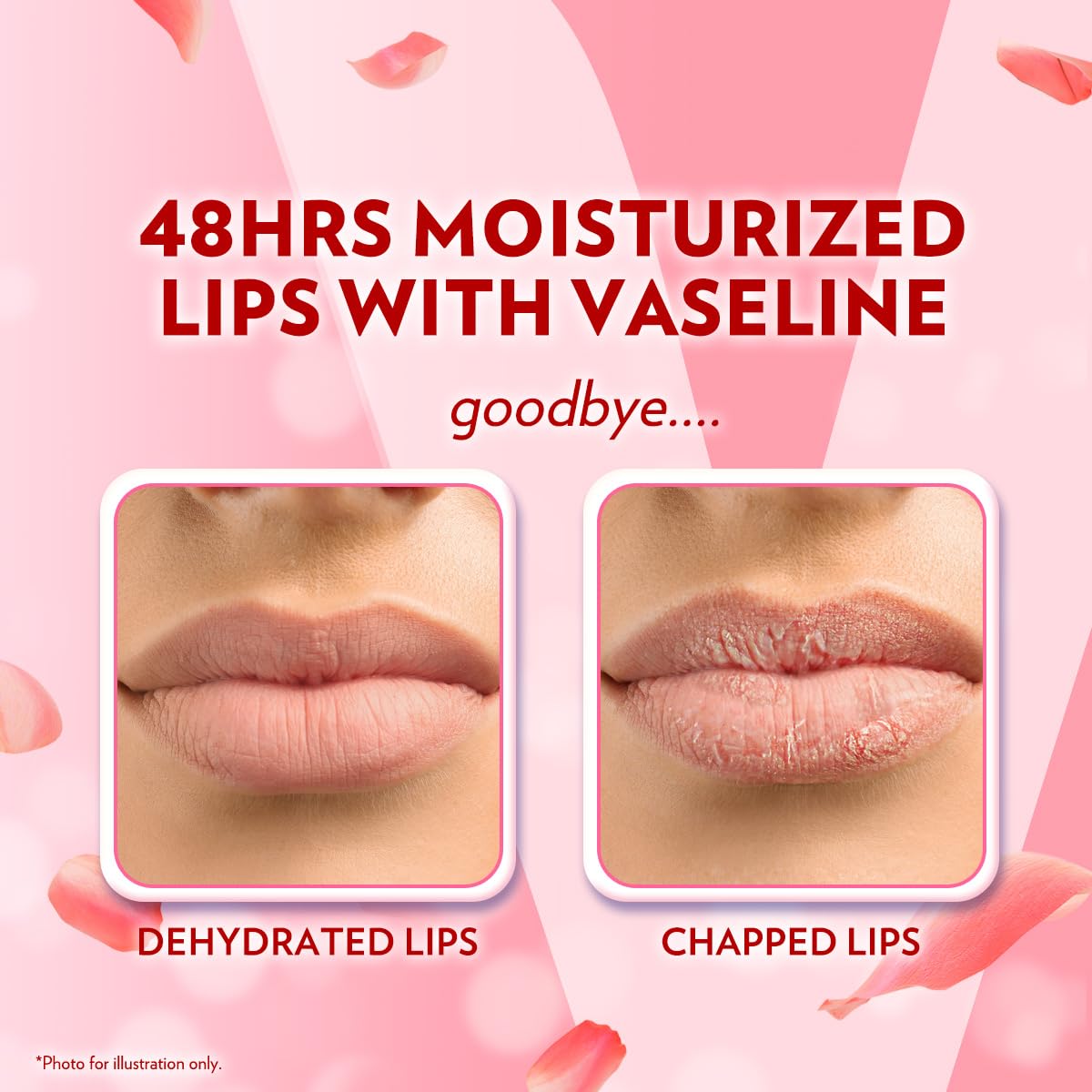 Vaseline Lip Therapy Care Rosy, Fast-Acting Nourishment, Ideal for Chapped, Dry, Cracked, or Damaged Lips, Lip Balm, 2-Pack of 2, 0.16 Oz Each, 4 Lip Balms