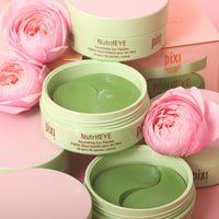 Thumbnail for Pixi Beauty NutrifEYE Soothing Rose Under Eye Gel Patches | Eye Masks for Puffy Eyes with Rose, Aloe Vera, and Chamomile to Hydrate, Calm, and Depuff | 30 pairs / 60 patches