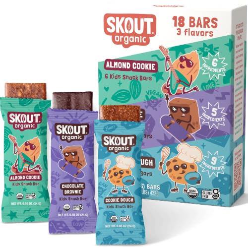 Image 1 of Default Title for the product Skout Organic Dessert Inspired Kids Snack Bar Variety Pack (18 Pack)