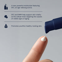 Thumbnail for Blueprint Bryan Johnson Moisturizer with SFC & NMN – Age-Defying Face Cream for Firmness, Hydration & Barrier Repair – Fragrance Free, Longevity-Inspired Daily Skincare for Smooth, Youthful Skin