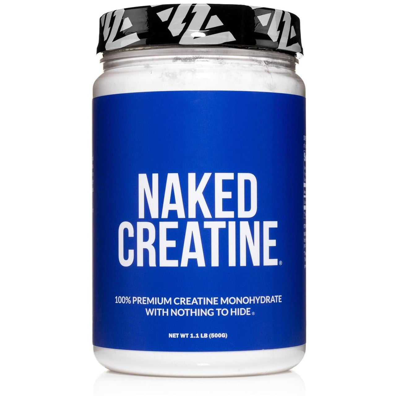 NAKED Chocolate Peanut Butter Mass Protein 8LB (1,280 Calories, 50g Protein) Pure Creatine 500g (100 Servings) – Bulk; Non-GMO; Gluten Free; Soy Free