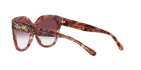 Thumbnail for Coach HC8264 Sunglasses, Petal Tortoise/Purple Clear Gradient, 56 mm