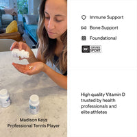 Thumbnail for Thorne Magnesium CitraMate & Vitamin D-5000 Duo - Heart, Bones, Muscles - 60 to 90 Servings