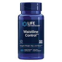 Thumbnail for Life Extension Waistline Control™, S. indicus, Mangosteen, Meratrim®, Healthy Weight, Waistline, Non-GMO, Gluten Free, Vegetarian, 60 Capsules
