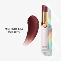 Thumbnail for TATCHA The Kissu Lip Tint SPF 25 - Midnight Lily | Hydrating Tinted Lip Sunscreen. 0.14 oz