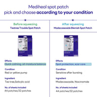 Thumbnail for Mediheal Derma Clear Teatree Treatment Spot Patch (44 Counts) - Acne Relief, Oil and Moisture Balance with Teatree & Salicylic Acid