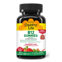 Thumbnail for Country Life Gummies 850 Mcg 60 Chw B12, 60 Ct