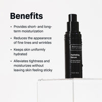 Thumbnail for Revision Skincare Hydrating Serum, Moisturizing Anti Aging Serum, Oil Free Formula with Two Forms of Hyaluronic Acid, 0.5 fl oz