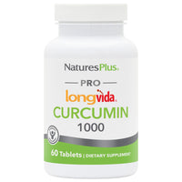 Thumbnail for NaturesPlus PRO Longvida Curcumin 1000 mg - 60 Tablets - Promotes Healthy Free Radical Protection - Non-GMO, Vegan & Gluten Free - 60 Servings