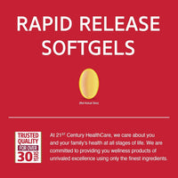 Thumbnail for 21st Century D3 2000 IU Softgels, 250 Count