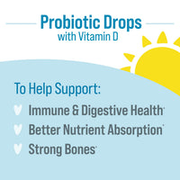Thumbnail for Culturelle Baby Probiotic Drops + Vitamin D, Immune & Digestive Health Support for Babies, Infants & Newborns 0-12 Months, 30 Day Supply, Gluten Free & Non-GMO, 9ml