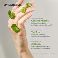 Thumbnail for IUNIK Centella Calming Gel Cream Vegan Non-Sticky Moisturizing Blemish Care w/Centella Asiatica Tea Tree Soothes Acne Rosacea Oily & Sensitive Skin Korean Skincare