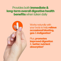 Thumbnail for Culturelle Bloating & Gas Defense, Digestive Enzymes & Probiotics for Digestive Health, 30 Capsules, Supports Occasional Indigestion & Discomfort