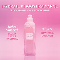 Thumbnail for Glow Recipe Pink Juice Water Gel Face Moisturizer for Women, Men & Teens - Hydrating Hyaluronic Acid, Radiance Boosting, Non-Comedogenic, Oil-Free, Long-Lasting Korean Skin Care for Oily Skin (50ml)