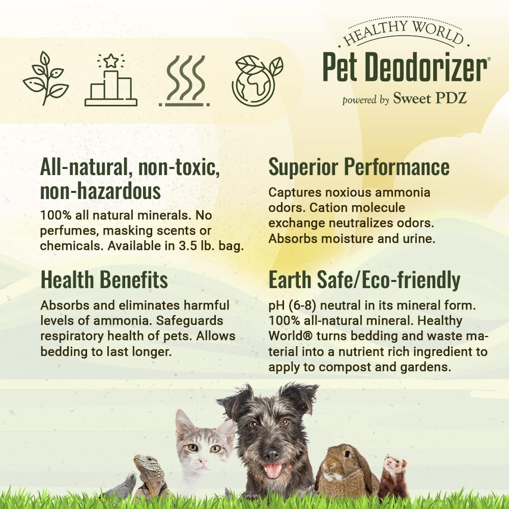 Sweet PDZ Healthy World Pet Deodorizer 3.5 lbs.