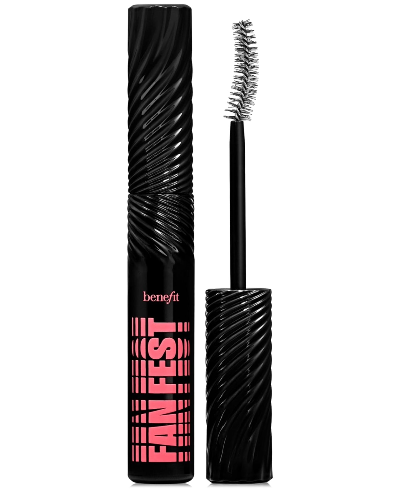 Benefit Cosmetics Mini Fan Fest Fanning & Volumizing Mascara Hyper Black, 0.07 Ounce (Pack of 1)