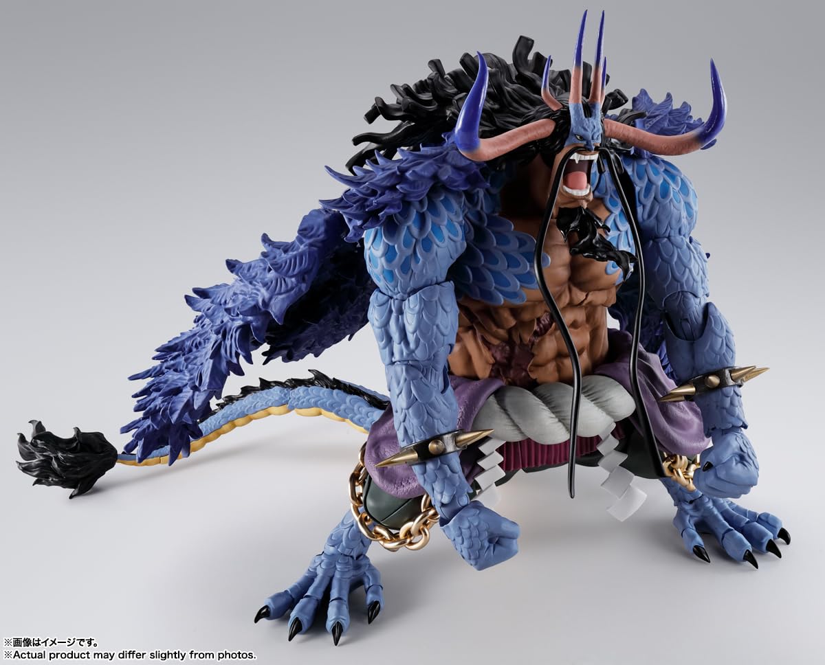TAMASHII NATIONS - One Piece - Kaido King of The Beasts (Man-Beast Form) S.H.Figuarts Action Figure