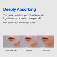 Thumbnail for Bluelayer Water Dome Mask - Korean Overnight Collagen Face Mask for Glass Skin, Moisturizing and Firming with Hyaluronic Acid & Blue Agave - Pore Minimizing with Hydrogel Masks for Radiant Glow - 4EA