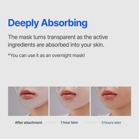 Thumbnail for Bluelayer Water Dome Mask - Korean Overnight Collagen Face Mask for Glass Skin, Moisturizing and Firming with Hyaluronic Acid & Blue Agave - Pore Minimizing with Hydrogel Masks for Radiant Glow - 4EA