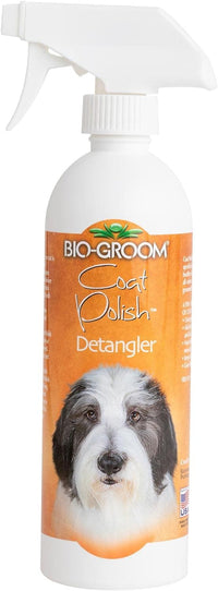Thumbnail for Bio-Groom Coat Polish Dog Spray – Scented Dog Bathing Supplies, Puppy Wash, Cat & Dog Grooming Supplies for Sensitive Skin, Cruelty-Free, Made in USA, Tearless Dog Products – 16 fl oz 1-Pack