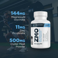 Thumbnail for Transparent Labs ZMO - Muscle Builder for Men & Women with Zinc, Magnesium Glycinate, & Oyster Powder for Muscle Recovery - 60 Count