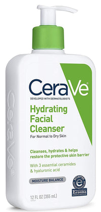 Thumbnail for CeraVe Hydrating Facial Cleanser, 12 Fluid Ounce