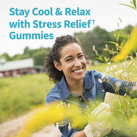 Thumbnail for Garden of Life Herbals Stress Relief Gummy with Rhodiola & Saffron for Positive Mood & Stress Response Plus Prebiotics & Probiotics for Digestive Support, Gluten-Free, Berry Flavor, 30 Servings