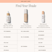 Thumbnail for ILIA - True Skin Serum Foundation | Non-Comedogenic, Cruelty-Free, Vegan, Weightless Feel, Buildable Coverage, Safe for Sensitive Complexion (Cozumel SF1.75)