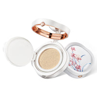 Thumbnail for FLORASIS Flawless Jade Breathable Longwear Cushion Foundation (Ode to Embroidery) (N20 Shimmering Lotus, 1 Count)