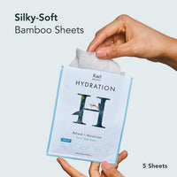 Thumbnail for Rael Face Mask Skin Care, Hydrating Face Masks - Bamboo Facial Sheet Mask, Korean Skincare, Dewy Skin Care, Hydrating and Moisturizing, made with Fruit Extracts, All Skin Types (Hydration, 5 Sheets)