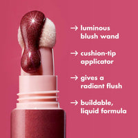 Thumbnail for e.l.f. Halo Glow Blush Beauty Wand, Liquid Blush Wand For Radiant, Flushed Cheeks, Infused With Squalane, Vegan & Cruelty-free, Rosé You Slay