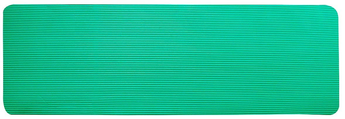 Fitvids 1/2-Inch Thick High Density Foam Exercise Yoga Mat with Carrying Strap, For Cushioning The Body Against Hard Floors, Green