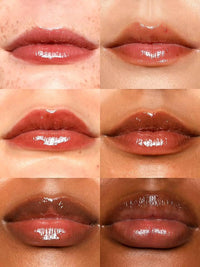 Thumbnail for REFY Lip Gloss - Sepia (Dark, chestnut brown) + Bonus Premium Korean Hydrating Sheet Masque