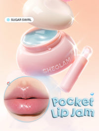 Thumbnail for SHEGLAM Hydra Jelly Pocket Lip Jam Hydrating Nourishing Lip Gloss Moisturizing Lip Makeup-Sugar Swirl