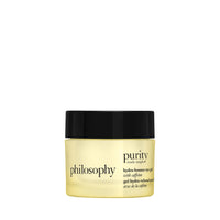 Thumbnail for philosophy purity made simple hydra-bounce eye gel - with meadowfoam seed oil, shea butter & gingko extract – provides 24-hour hydration for brighter & smoother skin - 0.5 fl oz